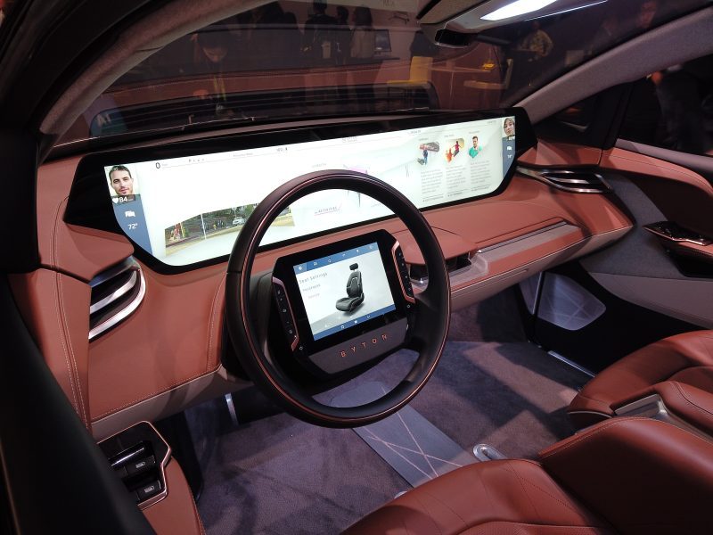 [CES 2019] 차량도 UX를 고려하는 전자제품 시대, 바이톤