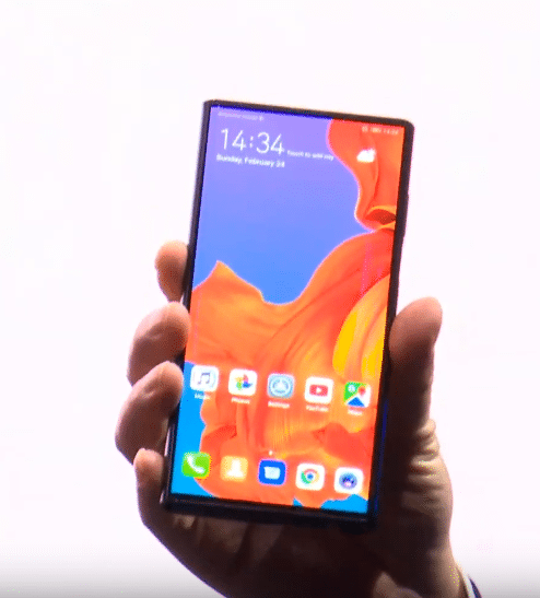 [MWC19] 화웨이 폴더블 메이트 X, 쿨한 외모와 핫한 가격