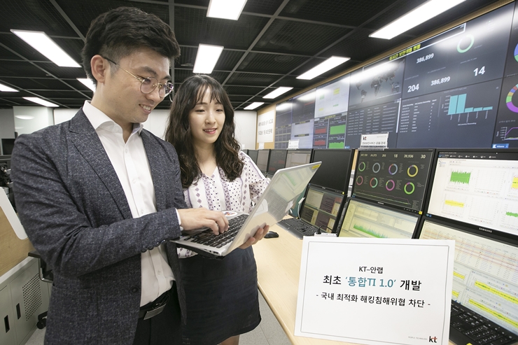 KT-안랩, 네트워크 엔드포인트 통합 위협인텔리전스(TI) 1.0 개발·적용