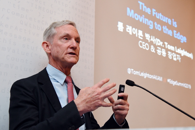 아카마이 CEO “5G 시대 데이터 트래픽 증가로 인한 문제, ‘엣지 플랫폼’이 해결”