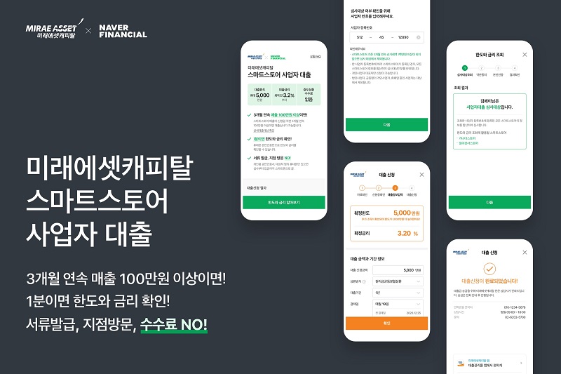 네이버파이낸셜, 온라인 사업자 전용 대출상품 내놨다