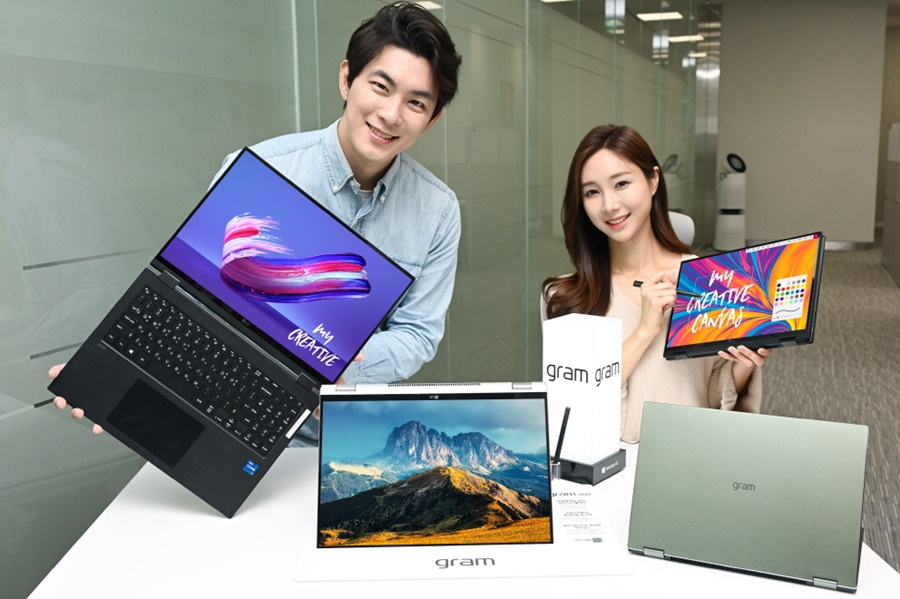 이젠 360도로 접히는 LG 그램
