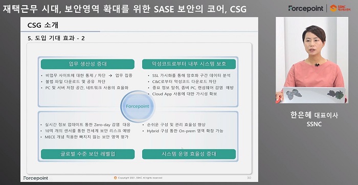 재택근무와 클라우드 사용, 보안이 걱정이라면 ‘포스포인트 CSG’
