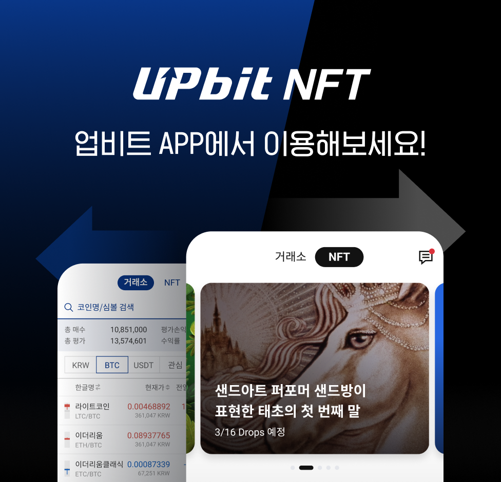 두나무, 업비트 앱에 NFT 거래 기능 추가한다
