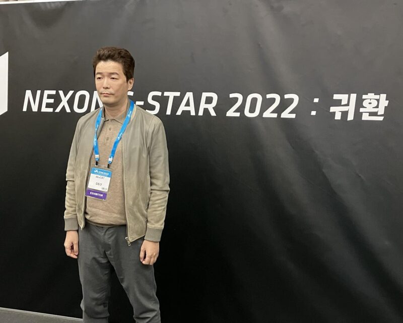 [지스타2022] 김동건 데브캣 대표 “마비노기 모바일, 편하고 더 재미있게”