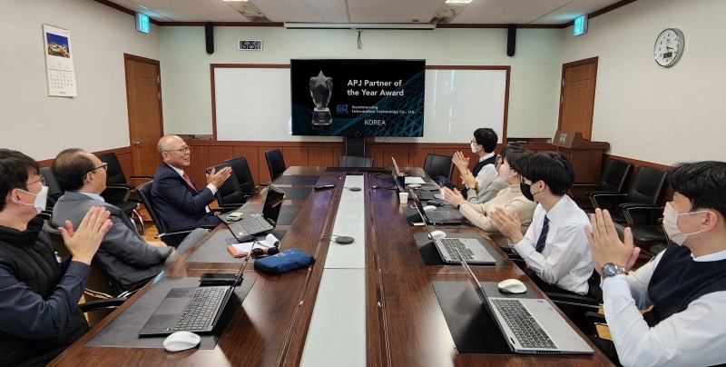 굿모닝아이텍, 아카마이 ‘APJ 지역 올해의 파트너상’ 수상