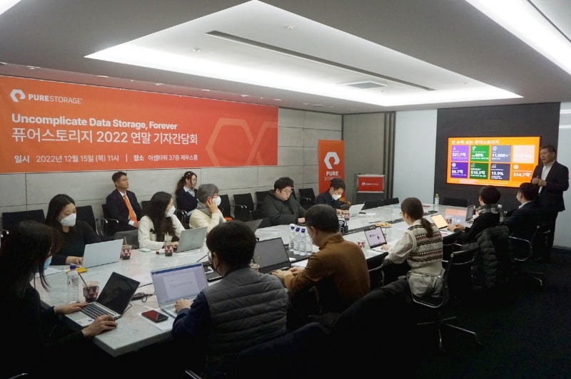 퓨어스토리지 “올해 고객사 ESG 경영에 기여…2023년 구독형 모델 확산”