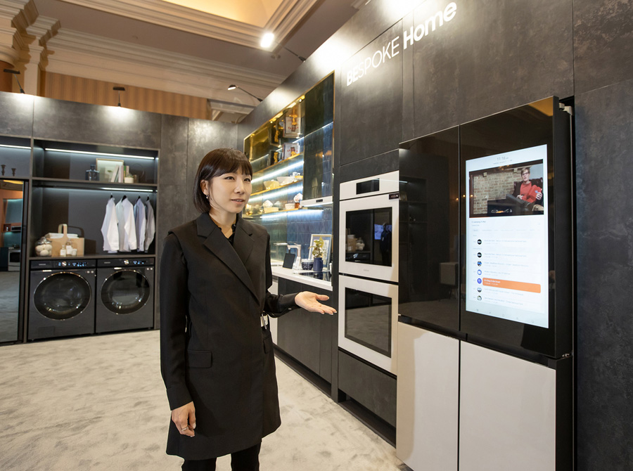 [CES 2023] 삼성전자, 글로벌 파트너 맞을 맞춤 가전 전시