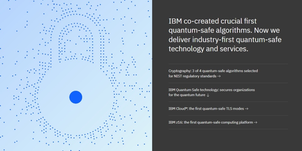 IBM, 양자 기술로 보안 강화하는 ‘퀀텀 세이프’ 공개