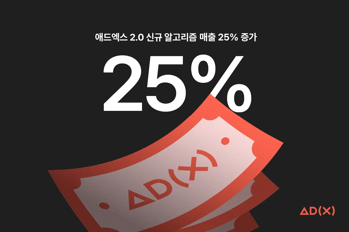 애드엑스플러스, 광고 타깃 개인화 반영…테스트서 25% 매출↑