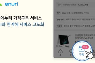 커넥트웨이브, 다나와·에누리 가격구독 이용자 30만명 돌파