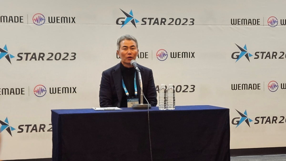 [지스타2023] 장현국 “내년에 더 큰 도약, 야구도 블록체인도 한계 깬다”