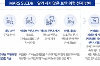 시큐레터 “콘텐츠 무해화 솔루션 ‘MARS SLCDR’ 공공기관 공급 확대”