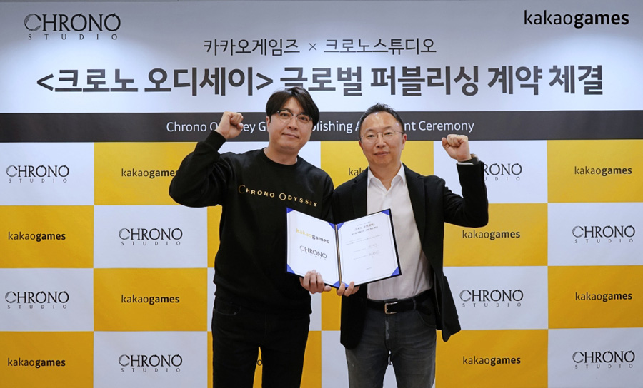 카카오게임즈, PC콘솔 야심작 ‘크로노 오디세이’ 글로벌 퍼블리싱 계약