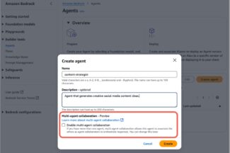 AWS, ‘아마존 베드록’에 멀티 에이전트 기능 추가