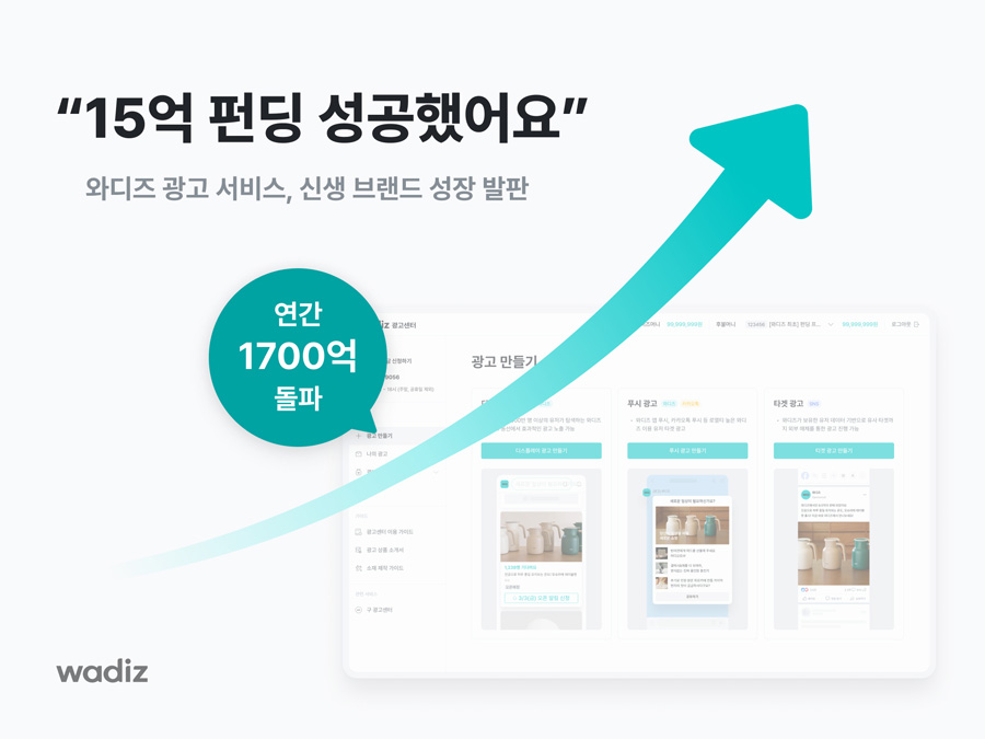 와디즈 광고 서비스, 연간 거래액 1720억원 달성