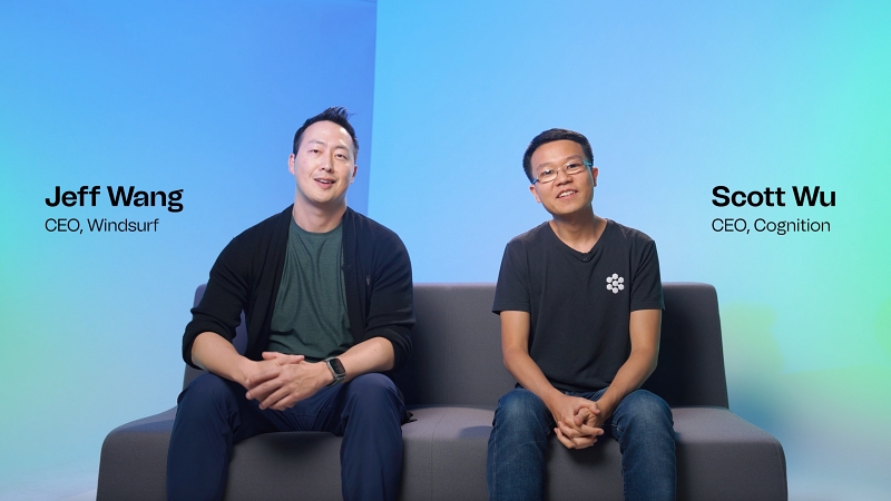 윈드서프, AI 코딩 경쟁사 코그니션에 팔렸다