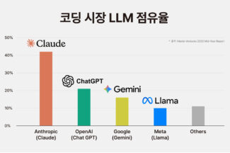 “개발자가 코딩에 가장 많이 활용하는 LLM 클로드”