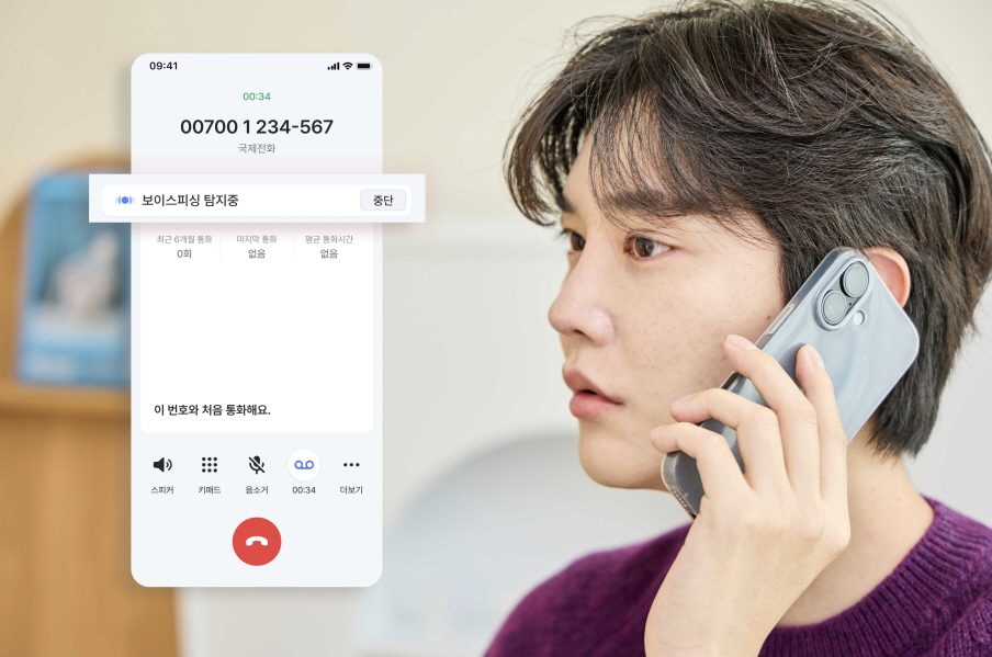 SKT 에이닷, 보이스피싱 통화 중에도 AI로 실시간 탐지