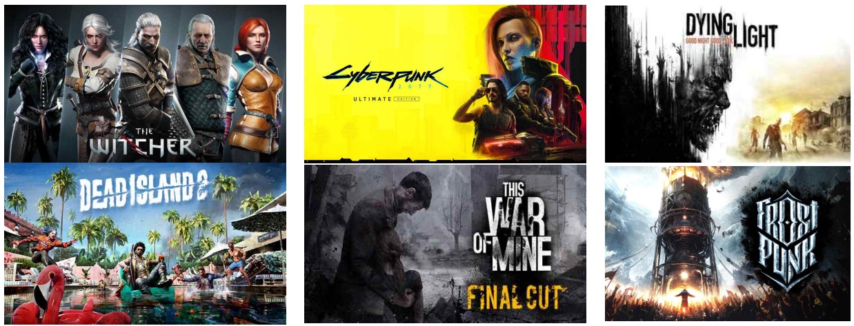 폴란드에서 개발된 주요 작품