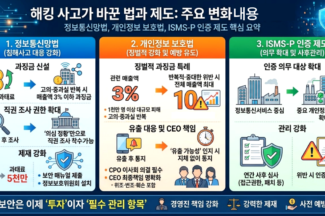 [주간 리포트] 해킹 사고가 바꾼 법과 제도