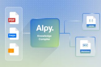 크라우드웍스, AI 데이터 파서 ‘알피 날리지 컴파일러’ 데모 공개