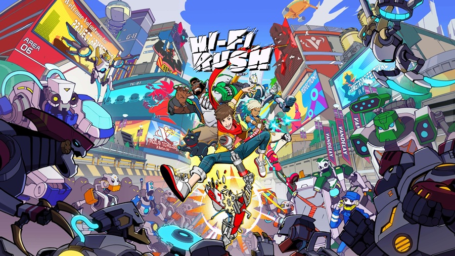 크래프톤, 리듬 액션 ‘하이파이 러시’ PS5 패키지 예약 판매