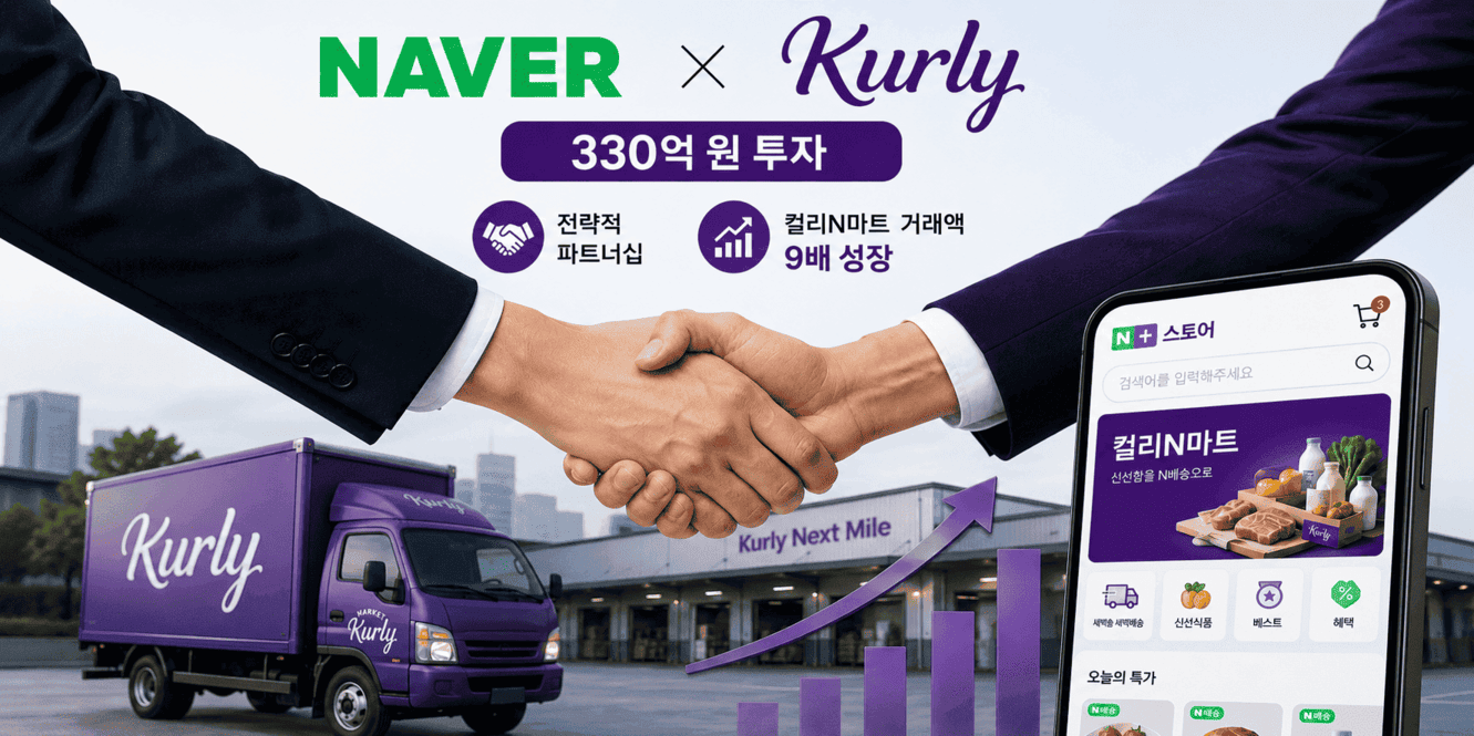 점점 더 가까워지는 네이버와 컬리