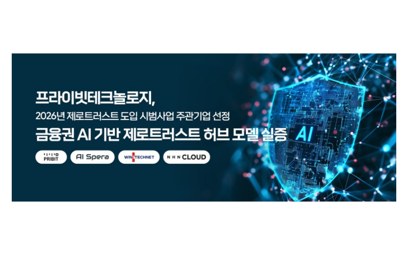 프라이빗테크놀로지, 금융권 AI 제로트러스트 허브 실증