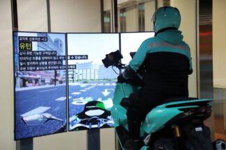우아한청년들, 배민라이더스쿨 VR 안전교육 도입…사고데이터 기반 콘텐츠 7종 자체 개발