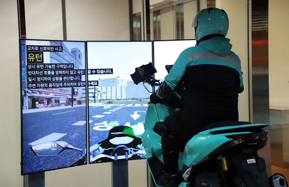 우아한청년들, 배민라이더스쿨 VR 안전교육 도입…사고데이터 기반 콘텐츠 7종 자체 개발