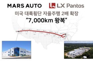 마스오토-LX판토스, 미국 7000km 자율주행 왕복 노선 구축
