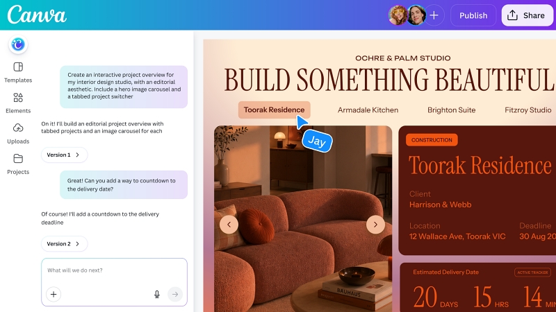 캔바, 코드부터 디자인까지 AI로 ‘Canva Code 2.0’ 출시