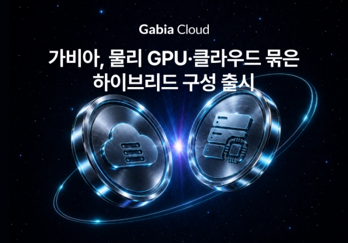 가비아, 물리 GPU·클라우드 하이브리드 구성 출시