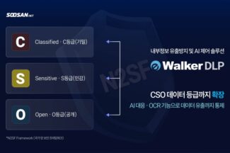 수산아이앤티, ‘이워커 DLP’에 N2SF 데이터 등급 연계