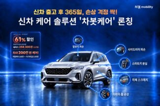 차봇, 신차 케어 서비스 ‘차봇케어’ 출시…“5종 손상·자동차보험 자기부담금 지원”
