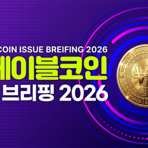 스테이블코인 이슈 브리핑 썸네일 이미지