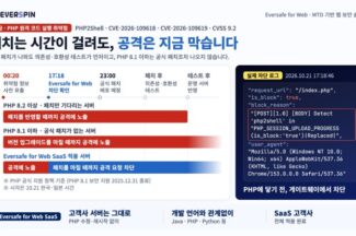에버스핀, “웹 보안 솔루션에 PHP 취약점 공격 차단 규칙 적용”